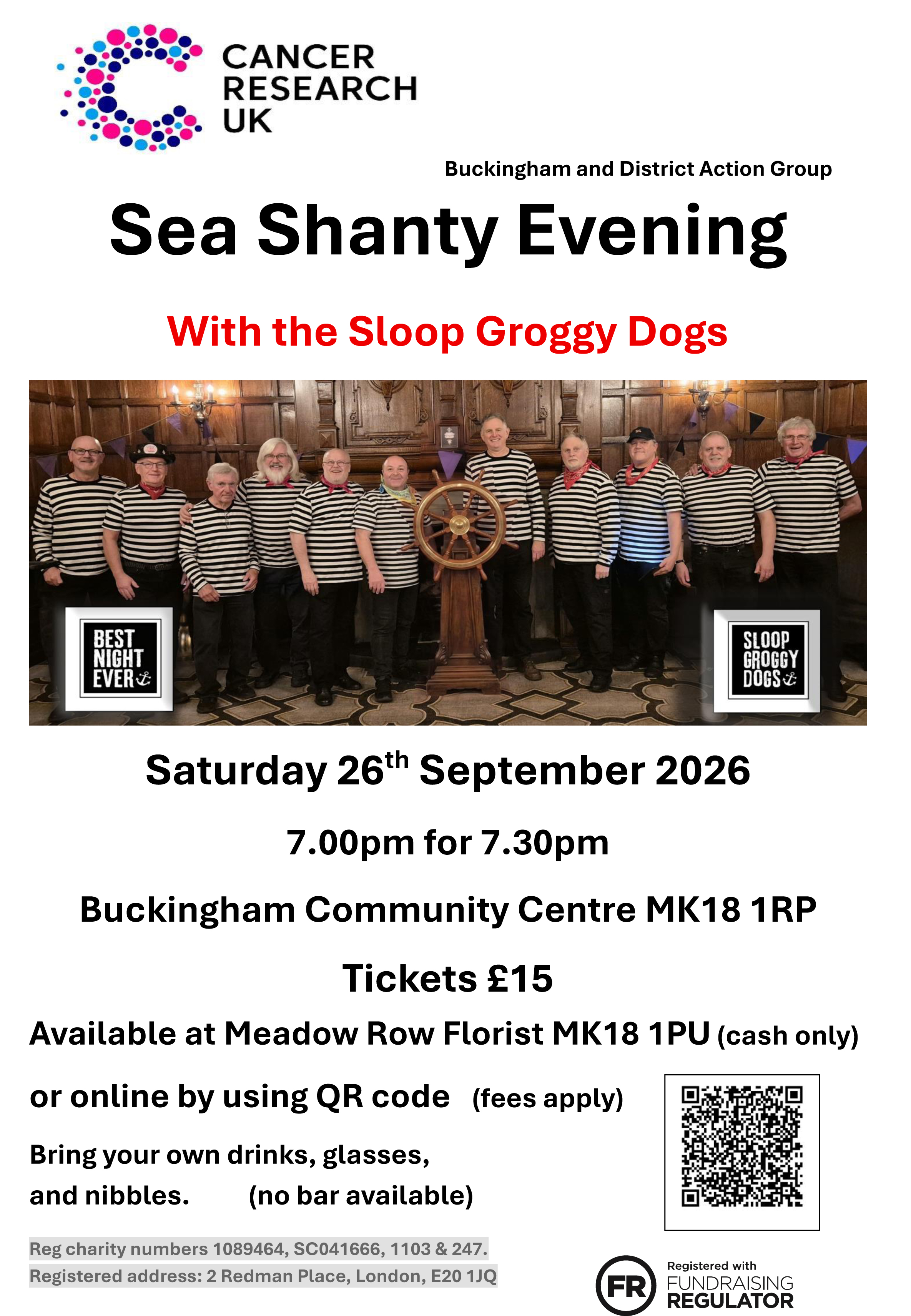 A4 Sloop Groggy Dogs poster 2026